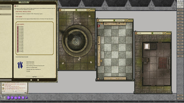 Fantasy Grounds - Pathfinder RPG - GameMastery Map Pack: City