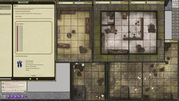 Fantasy Grounds - Pathfinder RPG - GameMastery Map Pack: City