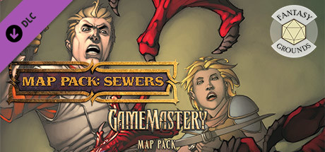 Fantasy Grounds - Pathfinder RPG - GameMastery Map Pack: Sewers Header Image