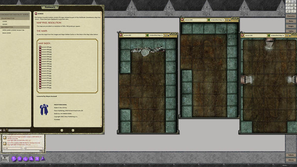 Fantasy Grounds - Pathfinder RPG - GameMastery Map Pack: Sewers
