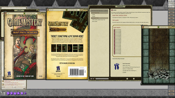 Fantasy Grounds - Pathfinder RPG - GameMastery Map Pack: Sewers