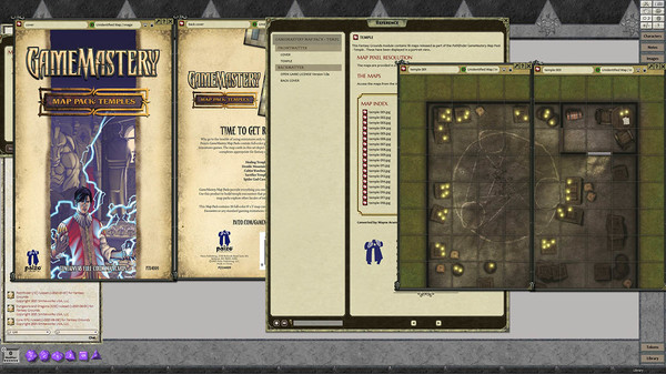 Fantasy Grounds - Pathfinder RPG - GameMastery Map Pack: Temples