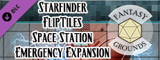 Fantasy Grounds - Starfinder FlipTiles - Space Station Emergency Expansion Small Capsule Image