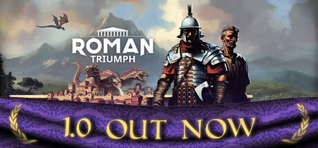 Обложка Roman Triumph: Survival City Builder — римский город, строительство и защита империи