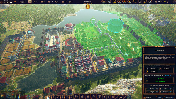 Roman Triumph: Survival City Builder (Early Access) screenshot 14