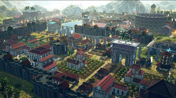 Screenshot z Roman Triumph: Survival City Builder