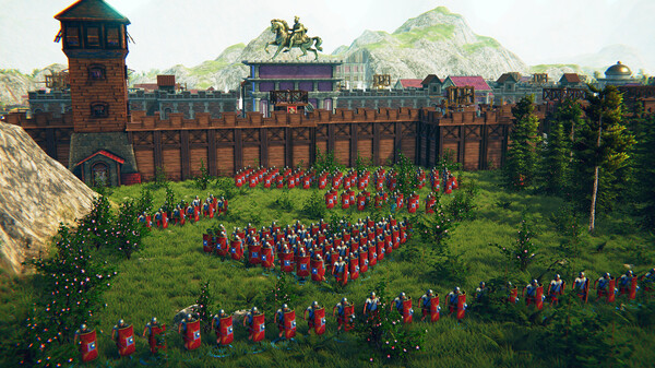 Screenshot z Roman Triumph: Survival City Builder