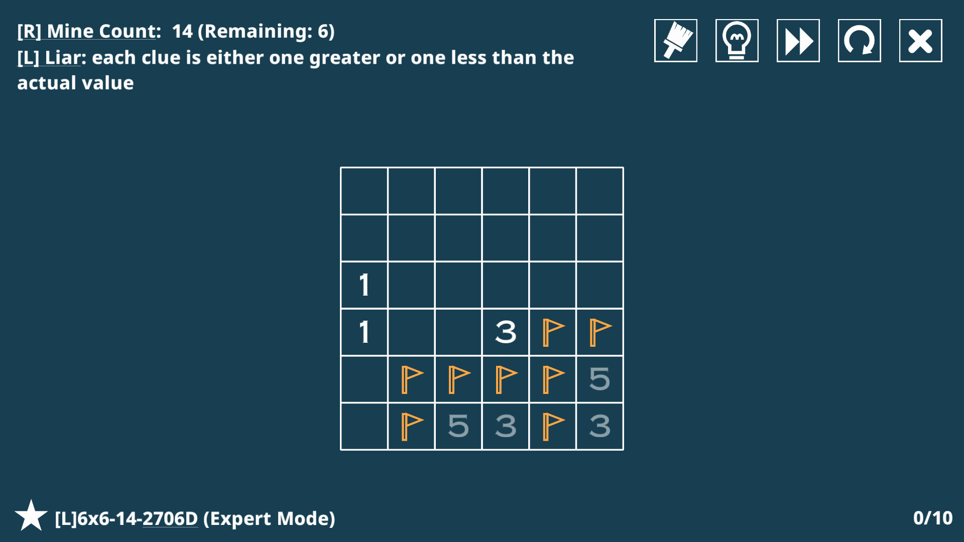 #2. 14 Minesweeper Variants (Steam) 由: Artless Games
