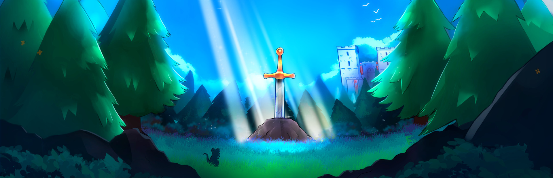 The one who pulls out the sword will be crowned king