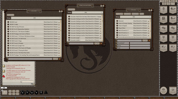 Fantasy Grounds - Ghoul Island Act 4 Ghatanothoa Awakens