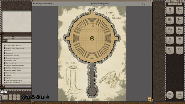 Fantasy Grounds - Ghoul Island Act 4 Ghatanothoa Awakens