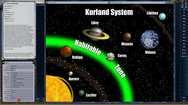 Fantasy Grounds - Solomani Worlds: Kurland Cluster