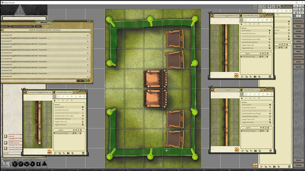 Fantasy Grounds - Pathfinder RPG - GameMastery Map Pack: Tournament