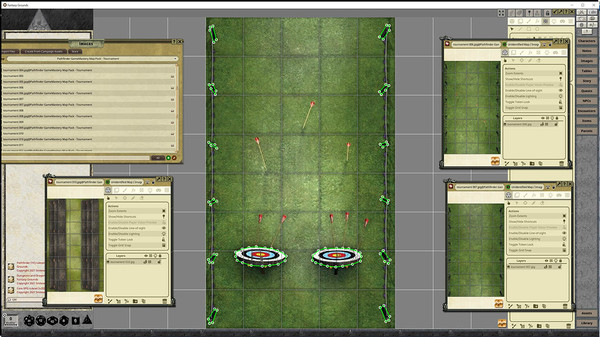 Fantasy Grounds - Pathfinder RPG - GameMastery Map Pack: Tournament