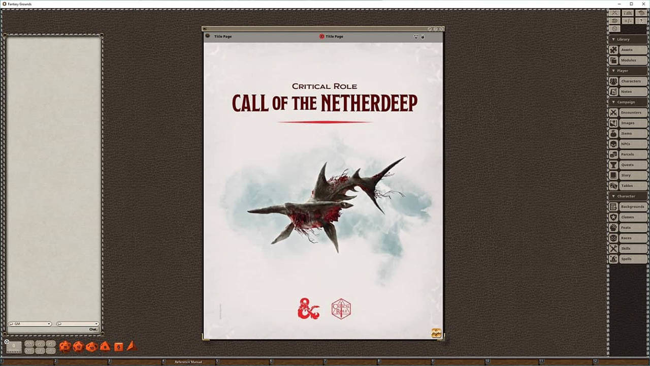 Fantasy Grounds - D&D Critical Role - Call of the Netherdeep Featured Screenshot #1