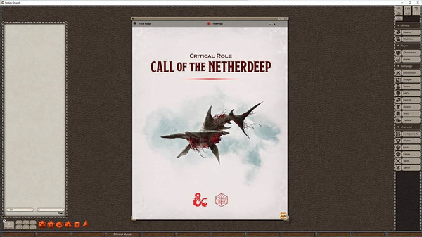 Fantasy Grounds - D&D Critical Role - Call of the Netherdeep