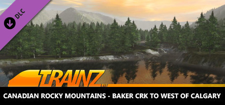 Trainz 2022 DLC - Canadian Rocky Mountains Baker Crk to West of Calgary banner image