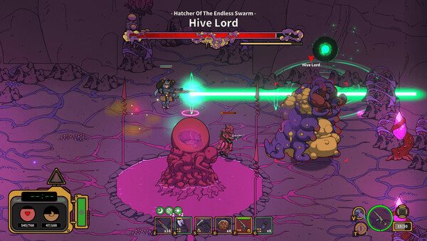 Screenshot of Before Fate gameplay showing in-action mechanics