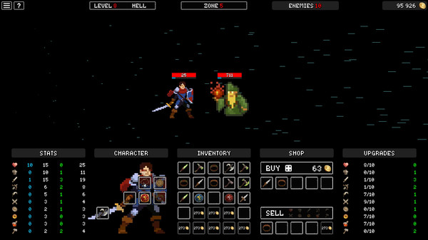 Screenshot z Merge Hero