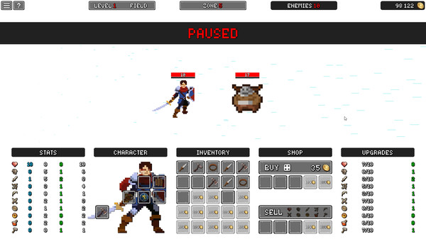 Screenshot z Merge Hero