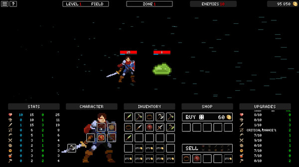 Screenshot z Merge Hero