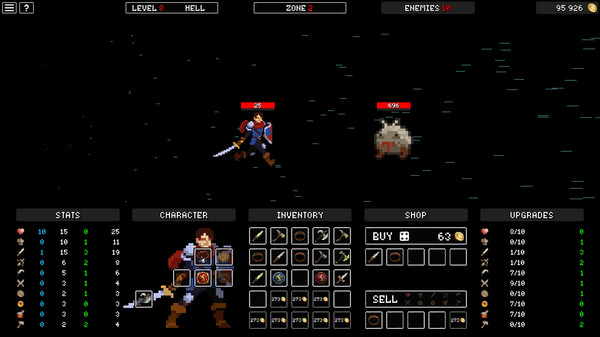 Screenshot z Merge Hero