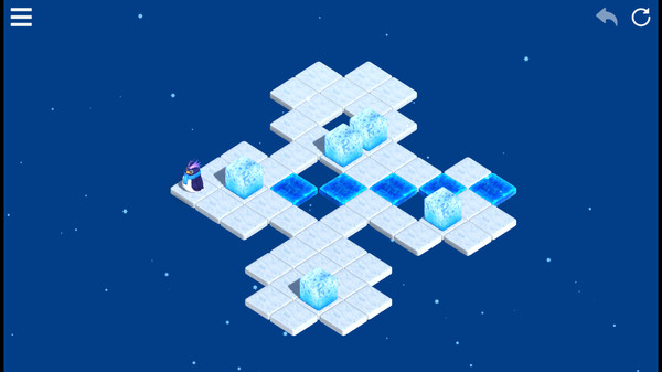 Screenshot z SokoWinter Screenshot z SokoWinter