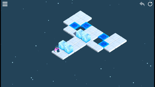 Screenshot z SokoWinter Screenshot z SokoWinter