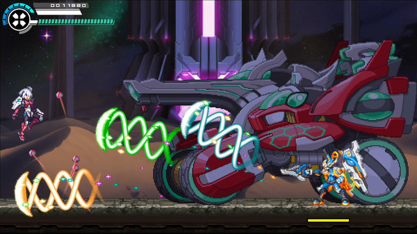 Gunvolt Chronicles: Luminous Avenger iX 2 - Special DLC boss "Jason Frudnick" from "Blaster Master Zero 3"