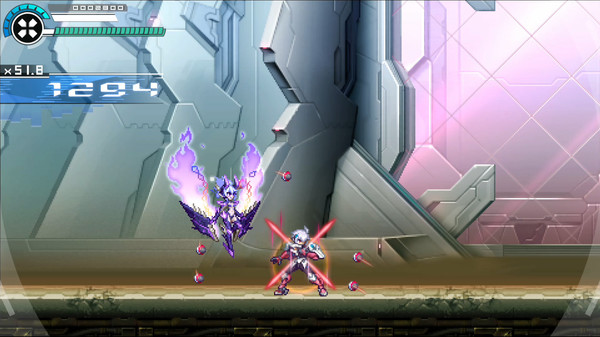Gunvolt Chronicles: Luminous Avenger iX 2 - Special DLC boss "Kurona" from "Gal*Gun Double Peace"