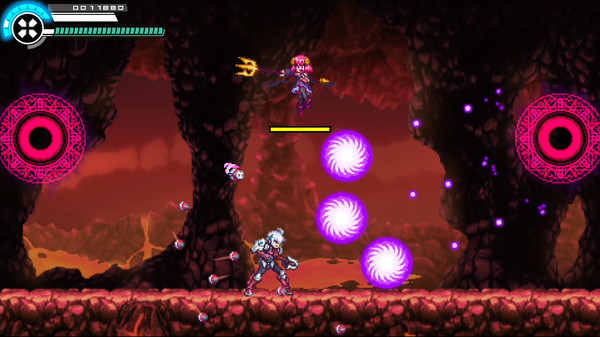 Gunvolt Chronicles: Luminous Avenger iX 2 - Special DLC boss "Kurona" from "Gal*Gun Double Peace"