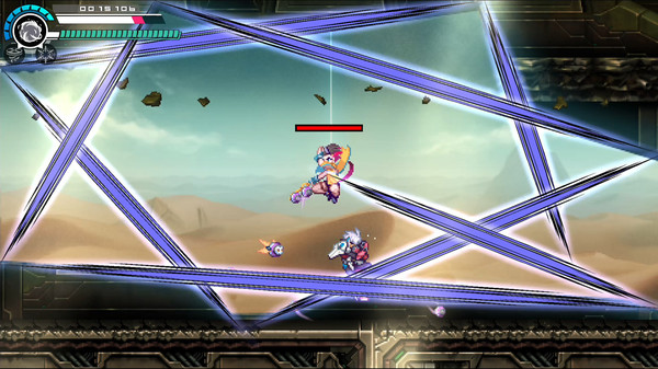 Gunvolt Chronicles: Luminous Avenger iX 2 - Special DLC boss "Kirin" from "Azure Striker GUNVOLT 3"