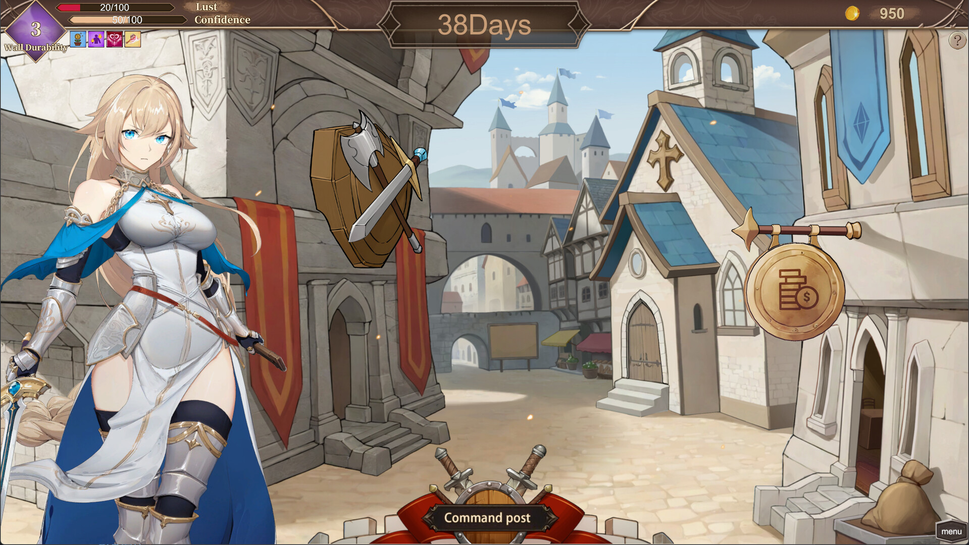 Resist the succubus—The end of the female Knight screenshot 6