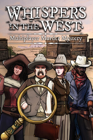 Cover art of Whispers in the West - Co-op Murder Mystery