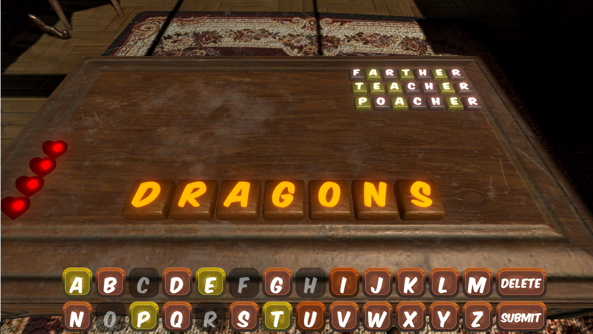 #1. Wordish (Steam) 由: Dragon Slumber