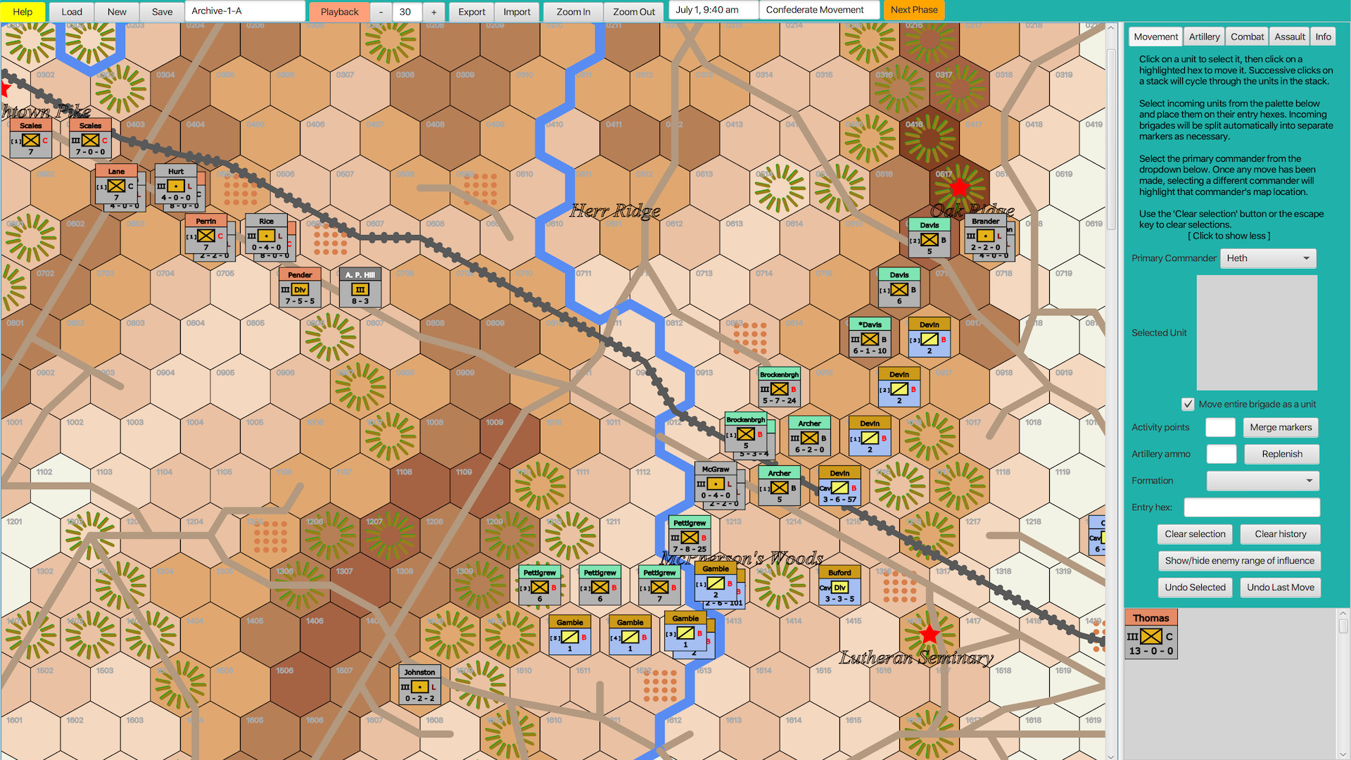 Gettysburg: Fields of Valor screenshot 2
