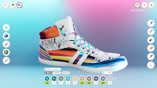 Скриншот 1 из игры Sneakers Custom Simulator