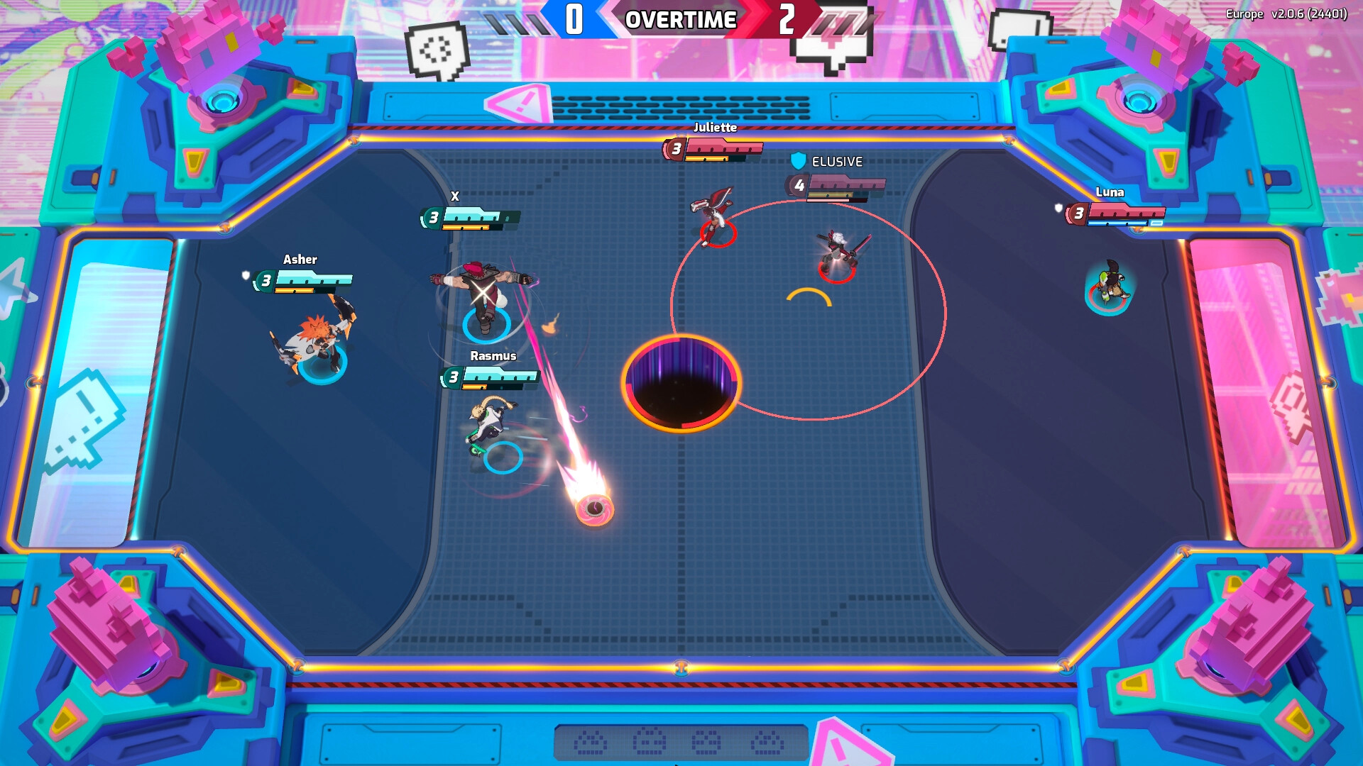 Screenshot of Omega Strikers