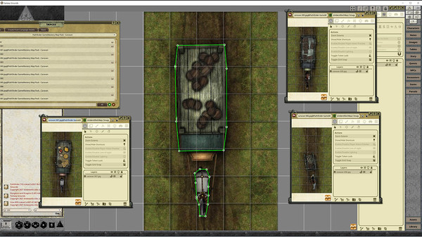 Fantasy Grounds - Pathfinder RPG - GameMastery Map Pack: Caravan