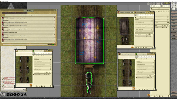 Fantasy Grounds - Pathfinder RPG - GameMastery Map Pack: Caravan