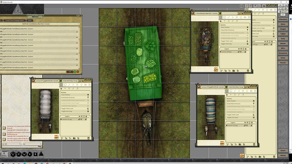 Fantasy Grounds - Pathfinder RPG - GameMastery Map Pack: Caravan