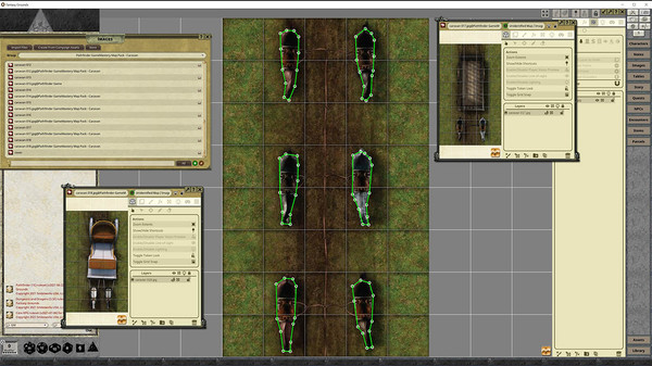 Fantasy Grounds - Pathfinder RPG - GameMastery Map Pack: Caravan