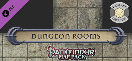 Fantasy Grounds - Pathfinder RPG - GameMastery Map Pack: Dungeon Rooms Header Image