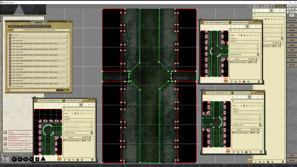 Fantasy Grounds - Pathfinder RPG - GameMastery Map Pack: Sewer System
