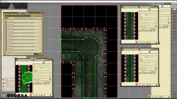 Fantasy Grounds - Pathfinder RPG - GameMastery Map Pack: Sewer System