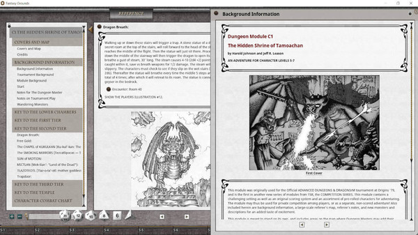 Fantasy Grounds - D&D Classics - C1 The Hidden Shrine of Tamoachan (1E)