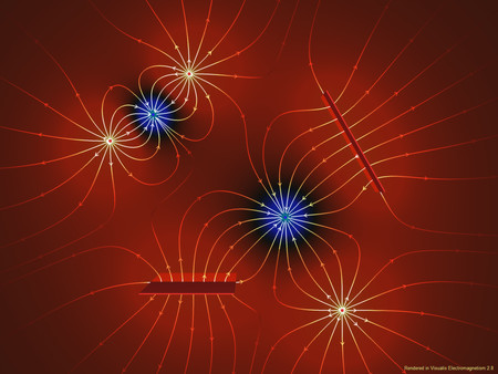 Screenshot z Visualis Electromagnetism Screenshot z Visualis Electromagnetism