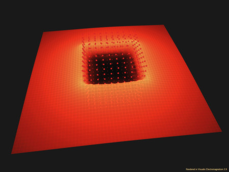 Screenshot z Visualis Electromagnetism Screenshot z Visualis Electromagnetism