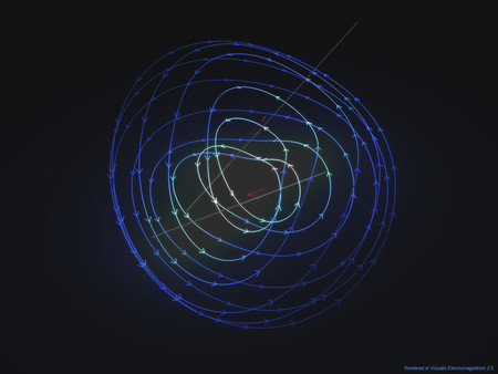 Screenshot z Visualis Electromagnetism Screenshot z Visualis Electromagnetism