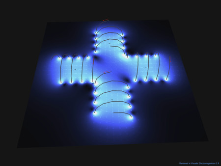 Screenshot z Visualis Electromagnetism Screenshot z Visualis Electromagnetism